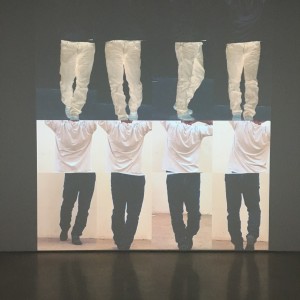 Bruce Nauman at Sperone Westwater Gallery; Photo: Niio